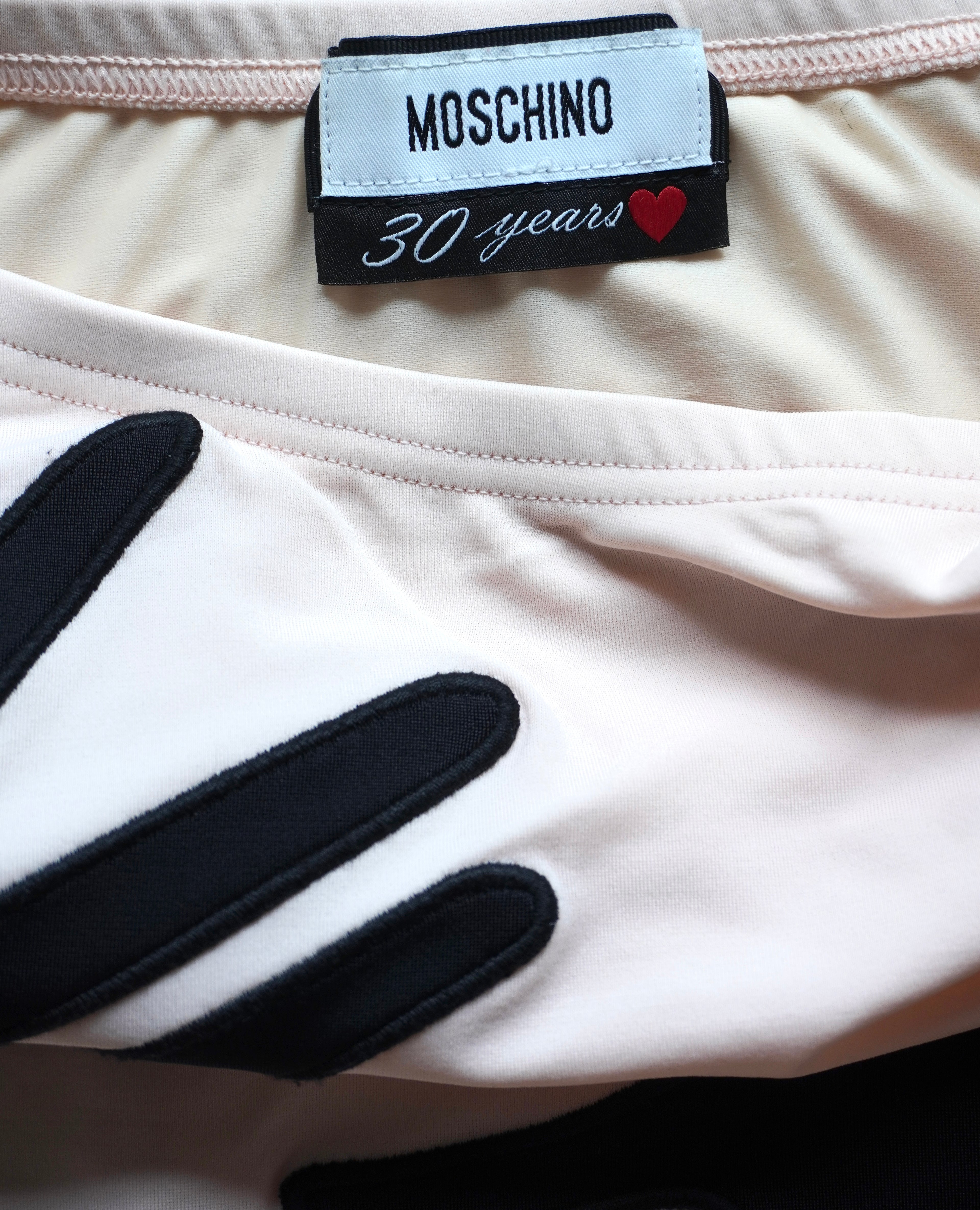 MOSCHINO “30 YEARS” DESIGNER ONE-PIECE SWIMSUIT