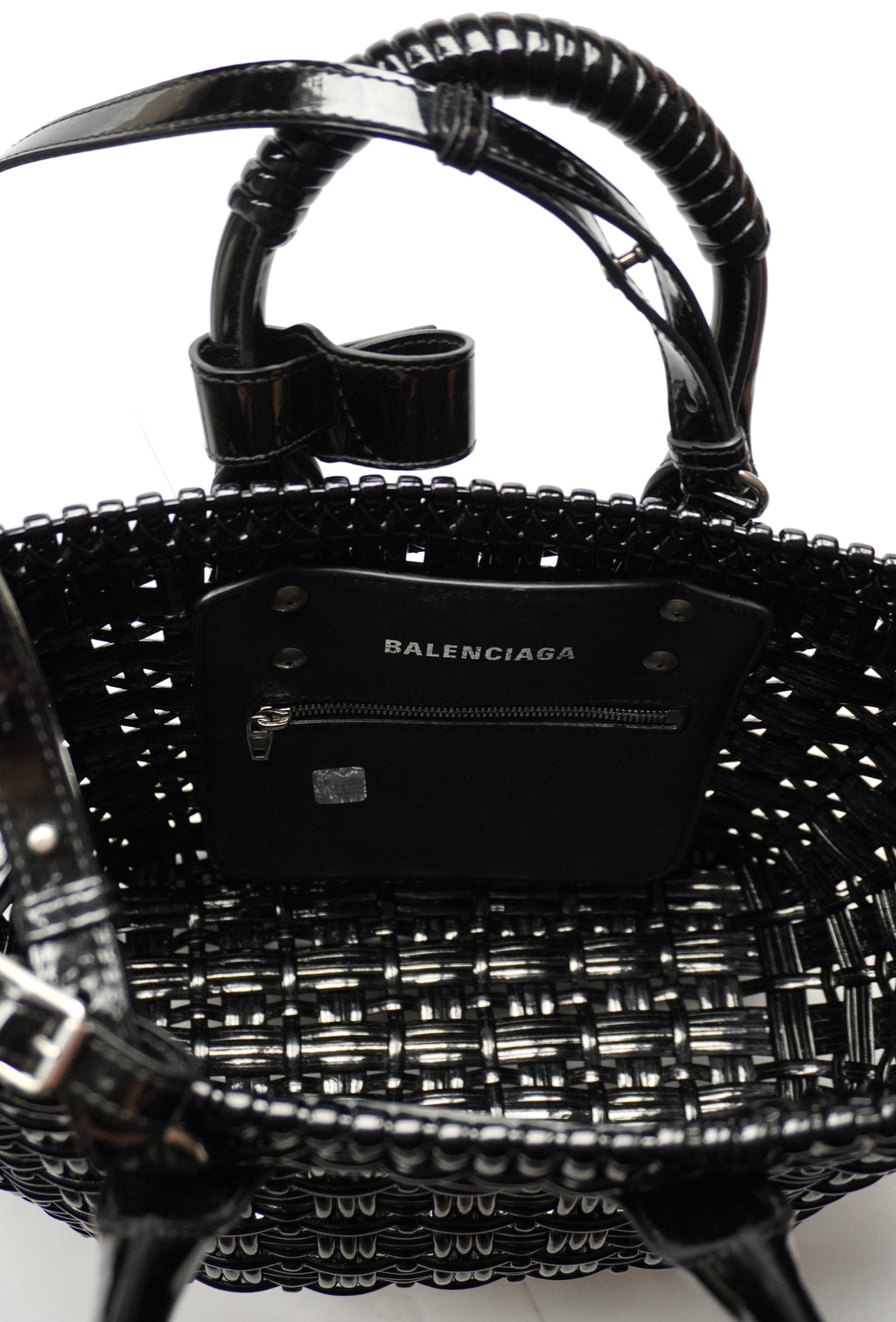 Balenciaga  Bistro Basket With Strap XS