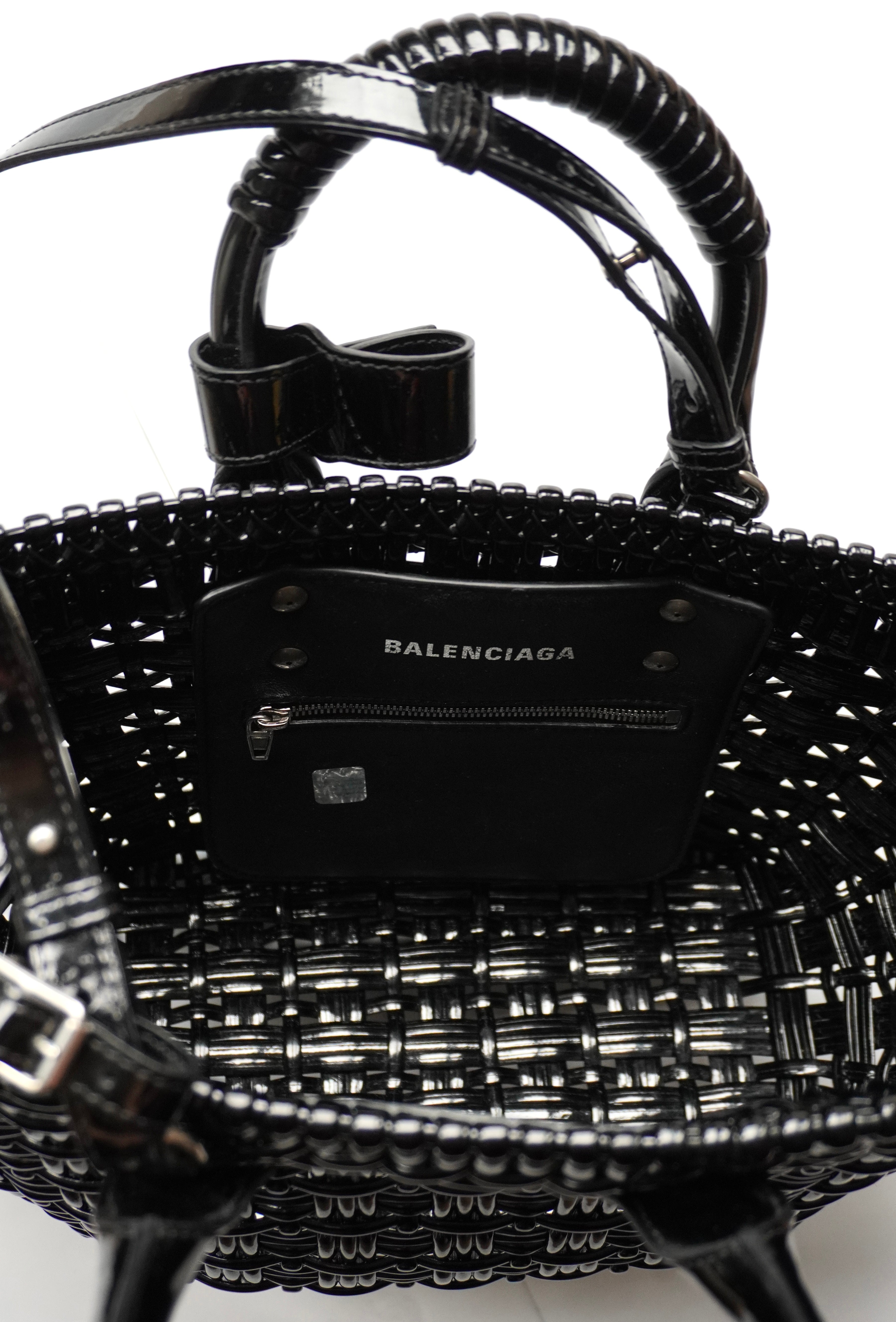 Balenciaga  Bistro Basket With Strap XS