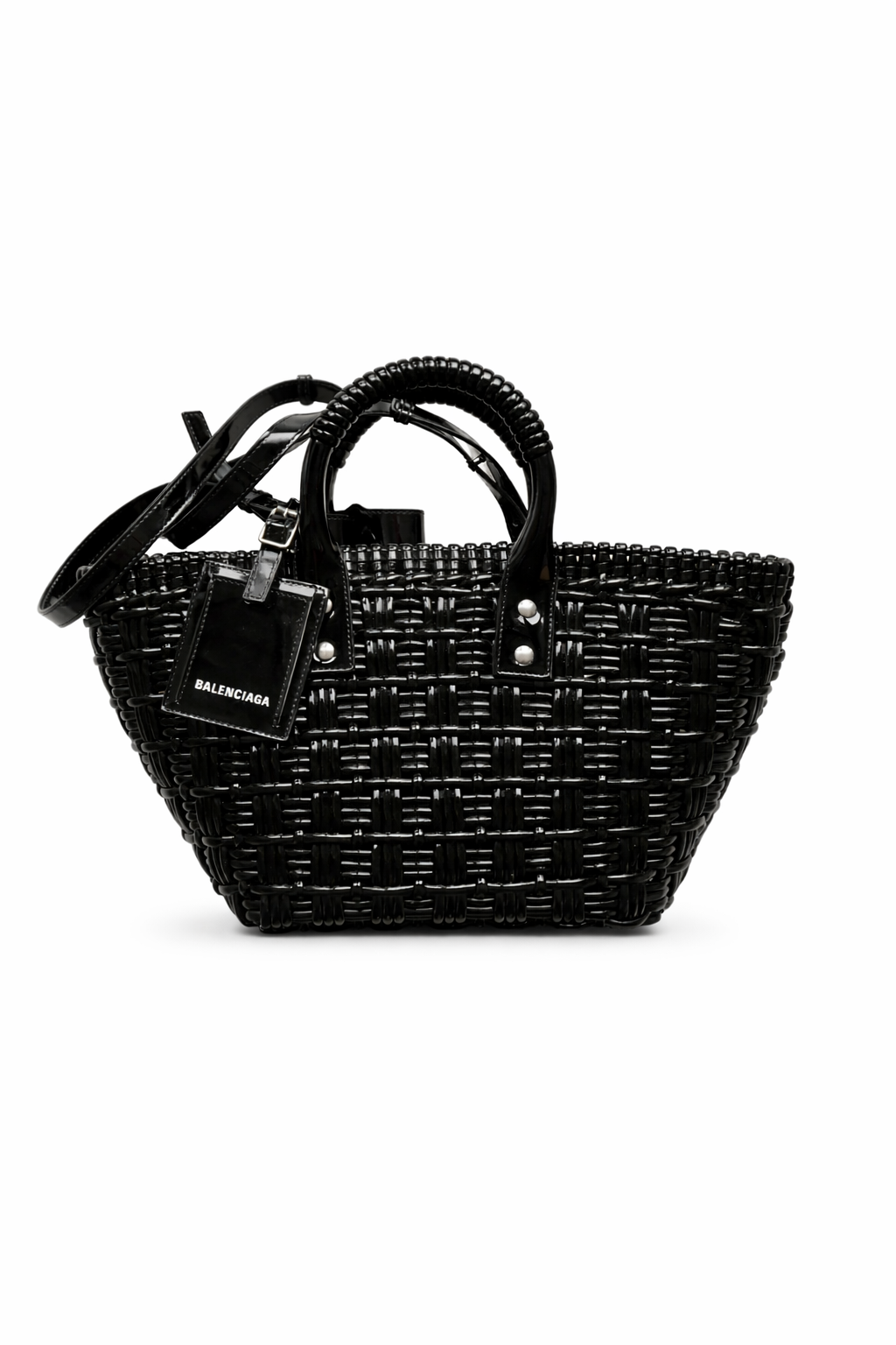 Balenciaga  Bistro Basket With Strap XS
