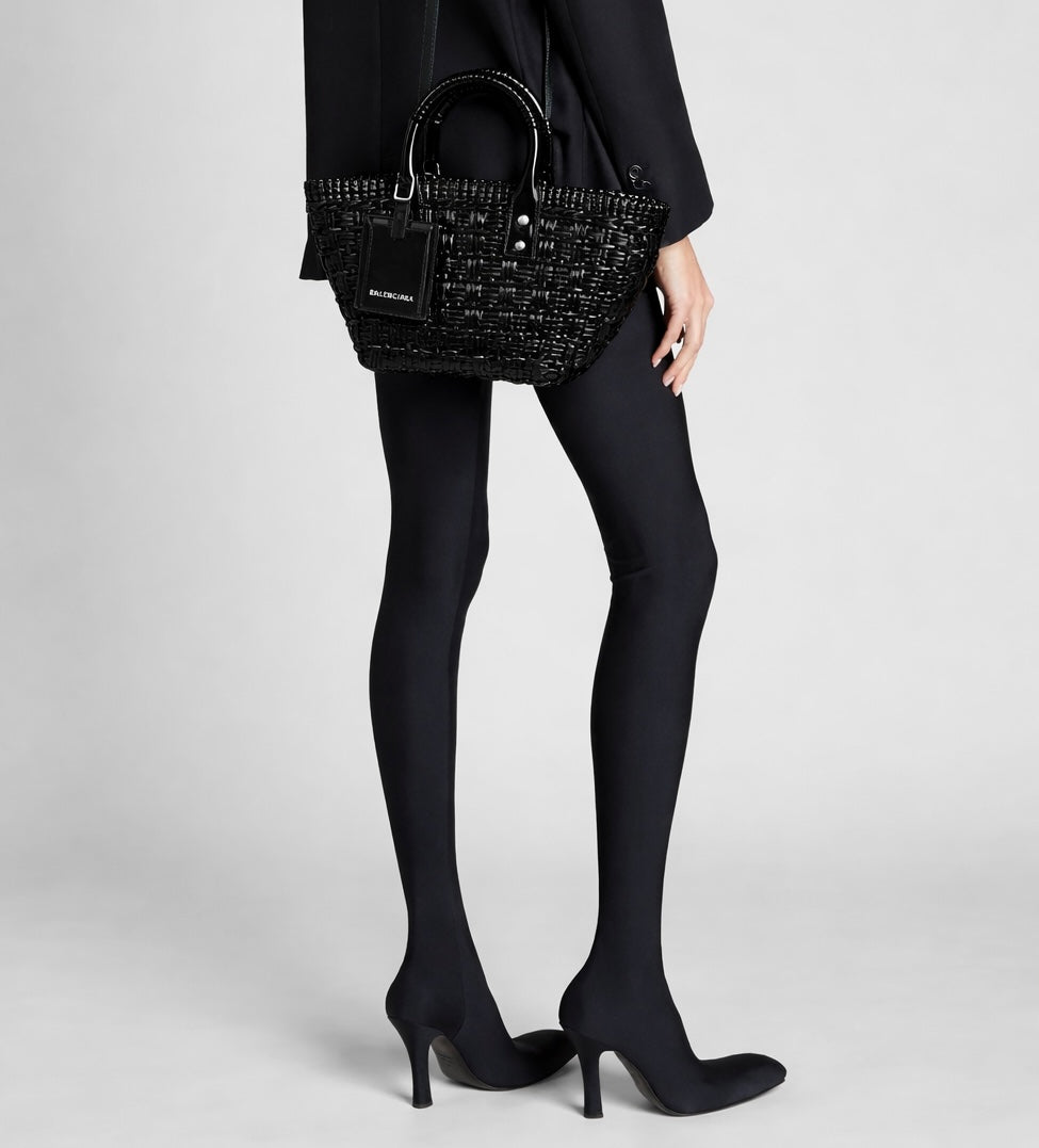 Balenciaga  Bistro Basket With Strap XS