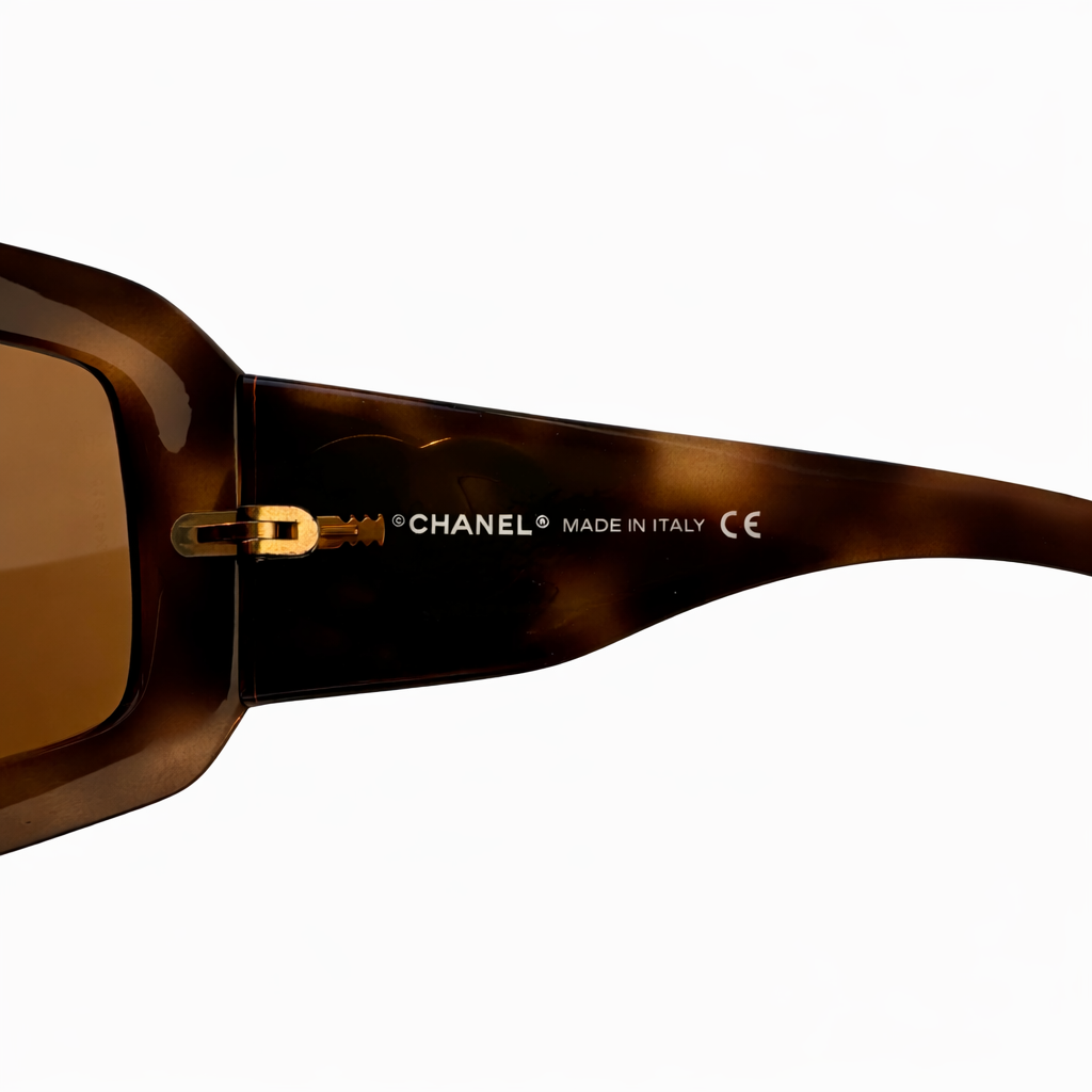 CHANEL MOTHER OF PEARL CC SUNGLASSES 5076