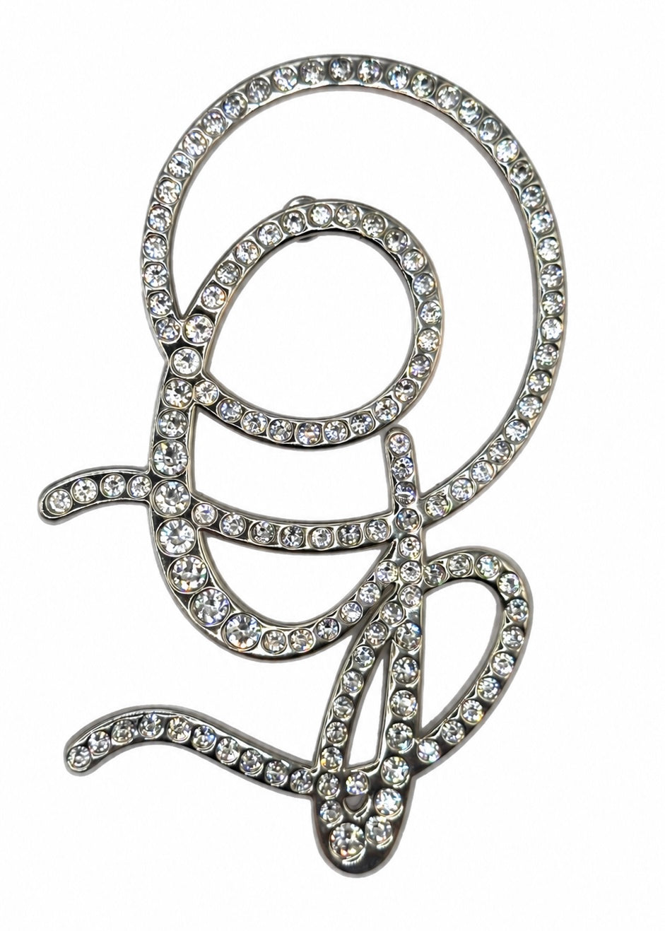 Jean Paul Gaultier - Monogram crystal-embellished earring